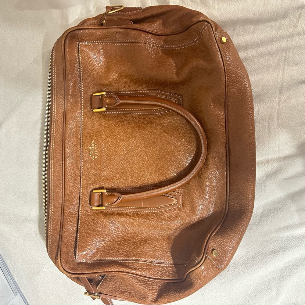 Vintage Smythson of bond st XL breifcase